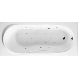 Акриловая ванна Excellent Sekwana WAEX.SEK17.RELAX 170x75 см, с гидромассажем, с каркасом, со сливом-переливом Акриловая ванна Excellent Sekwana WAEX.SEK17.RELAX 170x75 см, с гидромассажем, с каркасом, со сливом-переливом