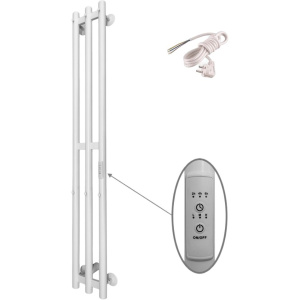 Полотенцесушитель электрический Altasan Арго 120х17 белый матовый