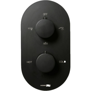 Термостатический смеситель Wasserkraft Elbe 7444 Thermo С ВНУТРЕННЕЙ ЧАСТЬЮ, для ванны с душем Термостатический смеситель Wasserkraft Elbe 7444 Thermo С ВНУТРЕННЕЙ ЧАСТЬЮ, для ванны с душем