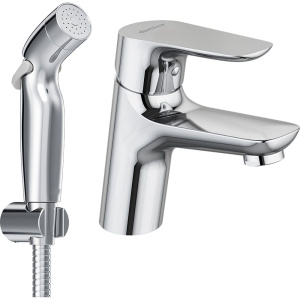 Смеситель для раковины Damixa Jupiter 770300001 с гигиеническим душем, хром Смеситель для раковины Damixa Jupiter 770300001 с гигиеническим душем, хром