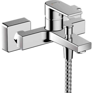 Смеситель для ванны с душем Hansgrohe Vernis Shape 71453000 хром