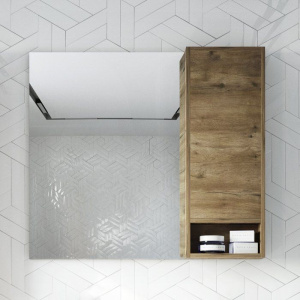 Зеркало STWORKI Карлстад R 90 дуб рустикальный Зеркало STWORKI Карлстад R 90 дуб рустикальный