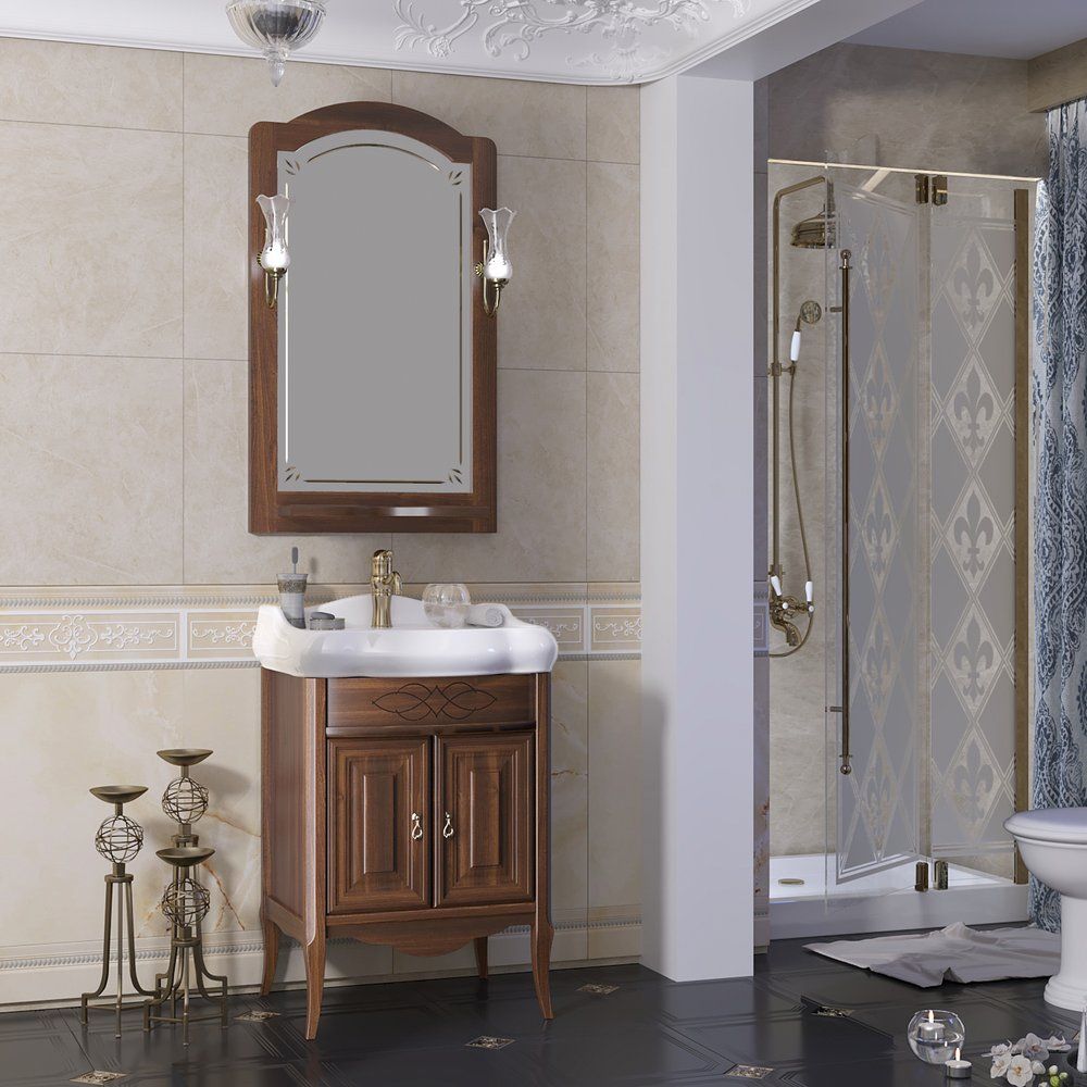 Мебель для ванной Opadiris Лоренцо 60 светлый орех Мебель для ванной Opadiris Лоренцо 60 светлый орех