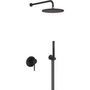 Душевой комплект Kludi Bozz 387363976 С ВНУТРЕННЕЙ ЧАСТЬЮ, черный матовый Душевой комплект Kludi Bozz 387363976 С ВНУТРЕННЕЙ ЧАСТЬЮ, черный матовый