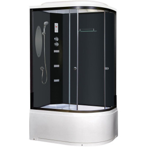 Душевая кабина Niagara NG-214-01LN х220 120х80 с высоким поддоном, с сиденьем