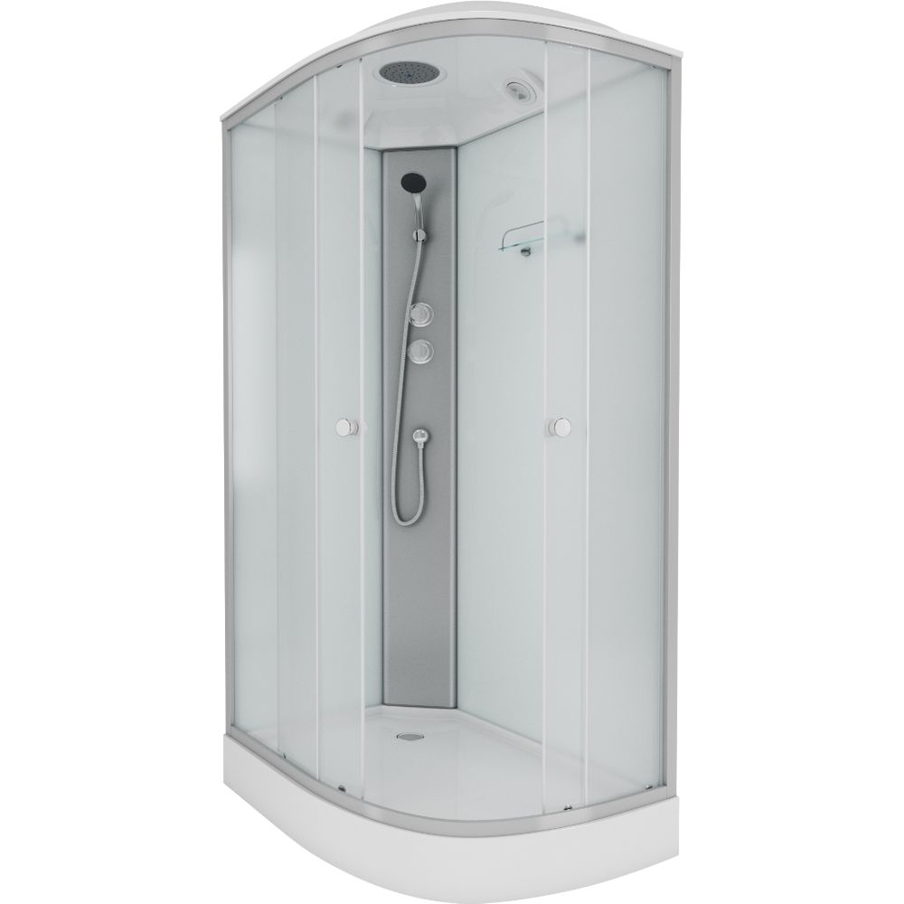 Душевая кабина Niagara Eco E120/80/13L/MT 120х80 см Душевая кабина Niagara Eco E120/80/13L/MT 120х80 см