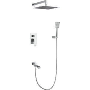 Душевой комплект Gappo G07-6 G7107 С ВНУТРЕННЕЙ ЧАСТЬЮ, хром