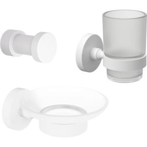 Набор DEKOR BANYO Alina White, A40 406 05 + A40 408 15 + A40 405 05