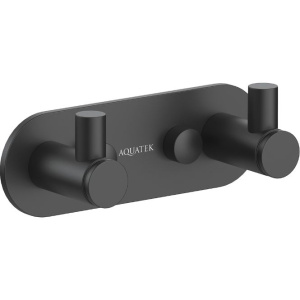 Крючок Акватек Европа AQ4102MB черный матовый Крючок Акватек Европа AQ4102MB черный матовый