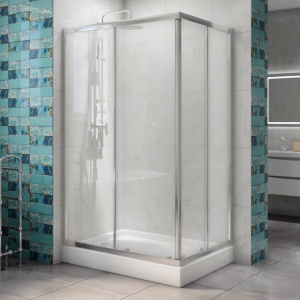 Душевой уголок BelBagno Due AH-2-120/80-C-Cr Душевой уголок BelBagno Due AH-2-120/80-C-Cr