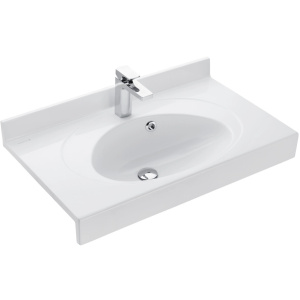 Раковина подвесная Aquaton Отель 80 1A70063NOT010 белая