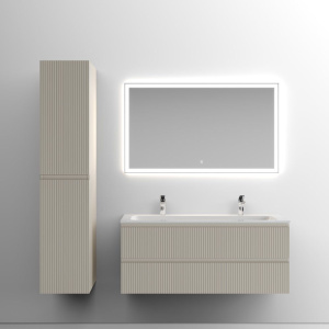 Мебель для ванной Sancos Snob T 120 см, beige soft, раковина CN7016 Мебель для ванной Sancos Snob T 120 см, beige soft, раковина CN7016