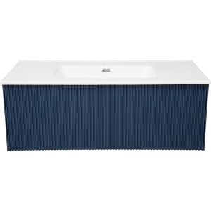 Тумба с раковиной La Fenice Terra 100 синяя