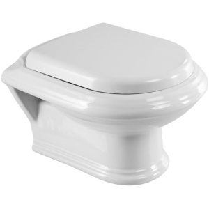 Унитаз подвесной Cezares King palace крышка CZR-6045-SC, с микролифтом