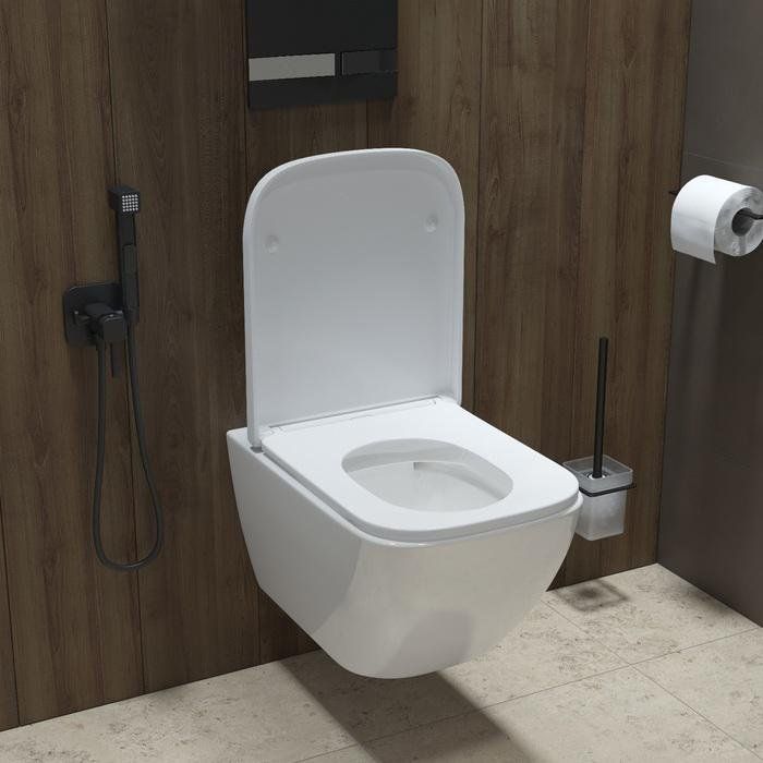 Купить Унитаз подвесной IDDIS Torr TORRDSEi25 безободковый, с микролифтом в Москве с доставкой Унитаз подвесной IDDIS Torr TORRDSEi25 безободковый, с микролифтом