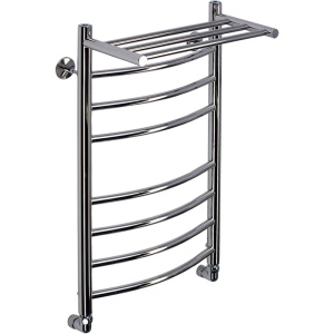 Полотенцесушитель водяной Comfysan Noumi W-8 80х40 хром, с полкой