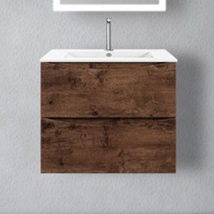Тумба с раковиной Vincea Mia 60 темный дуб Тумба с раковиной Vincea Mia 60 темный дуб