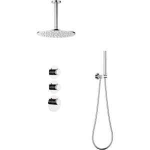 Душевой комплект Timo Saona SX-2399/00SM С ВНУТРЕННЕЙ ЧАСТЬЮ, с термостатом, хром