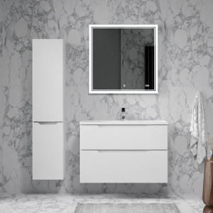 Мебель для ванной Raval Wector 90, подвесная, белая