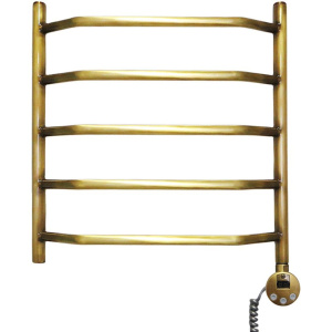 Полотенцесушитель электрический Domoterm Лаура П5 50x70, античная бронза, R