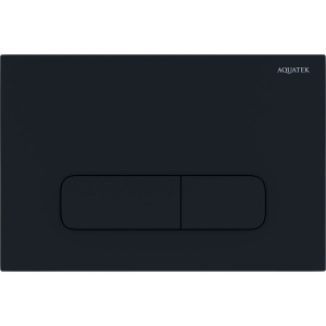 Кнопка смыва Акватек KDI-0000017 черная матовая