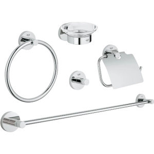 Набор аксессуаров Grohe Essentials 40344001 (5 предметов)