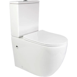 Унитаз-компакт BOND Oval F01-00 безободковый, с микролифтом