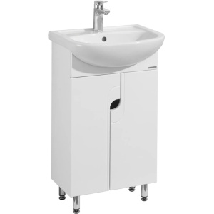 Тумба с раковиной Aquaton Панда 50 1A0537K1PD010 белый глянец