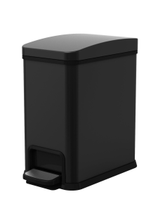 Педальное ведро Черный матовый WeltWasser TOBER BL 8L (10000003982)