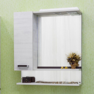 Зеркало Sanflor Техас L, 70, венге, северное дерево светлое Зеркало Sanflor Техас L, 70, венге, северное дерево светлое