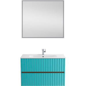 Мебель для ванной Art&Max Elegant 90 светло-зеленая Мебель для ванной Art&Max Elegant 90 светло-зеленая