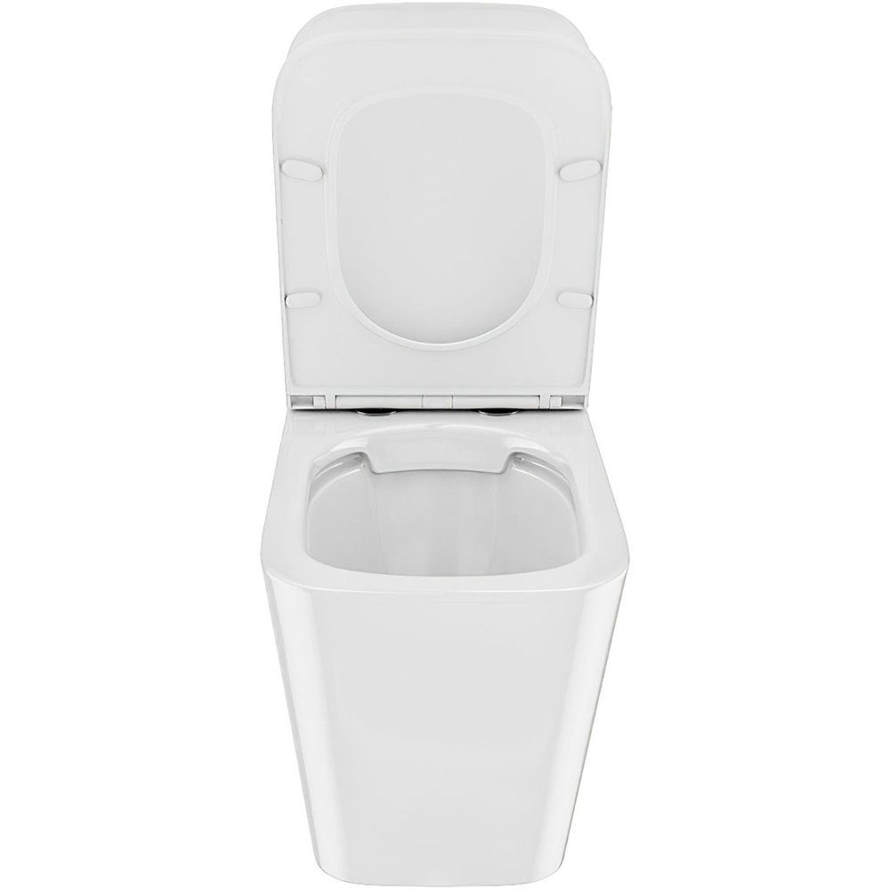 Купить Унитаз приставной IDDIS Bild BILRDSEi26 с микролифтом, безободковый в Москве с доставкой Унитаз приставной IDDIS Bild BILRDSEi26 с микролифтом, безободковый