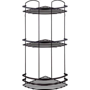 Полка Tekno-tel LM009B 3-ярусная, чёрная