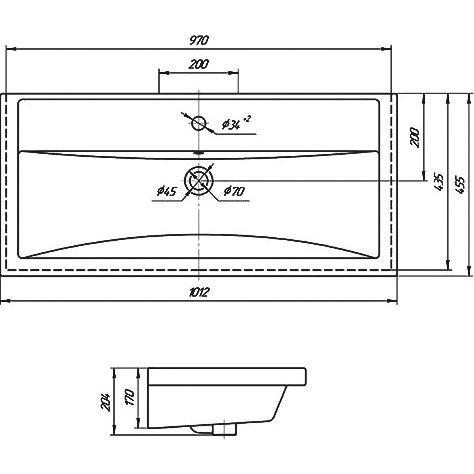 Купить Мебель для ванной Onika Тимбер 100 серая матовая, дуб сонома в Москве с доставкой Мебель для ванной Onika Тимбер 100 серая матовая, дуб сонома