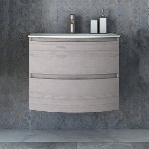 Тумба с раковиной Cezares Vague 70 rovere sbiancato