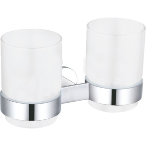 Стакан Rav Slezak Yukon YUA0202CB двойной, хром, белый