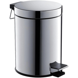 Ведро для мусора Aquatek  AQ4991CR хром