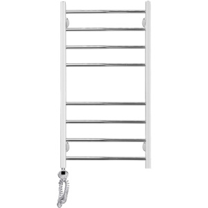 Полотенцесушитель электрический Domoterm Куба П8 40x80 EL, хром, L