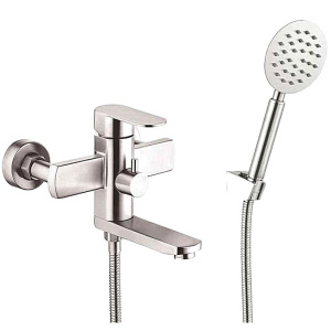 Смеситель для ванны с душем Fashun A53020 сатин