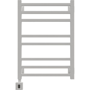 Полотенцесушитель электрический EWRIKA Кассандра PI 70x50 L, белый, матовый, лесенка, с терморегулятором Полотенцесушитель электрический EWRIKA Кассандра PI 70x50 L, белый, матовый, лесенка, с терморегулятором