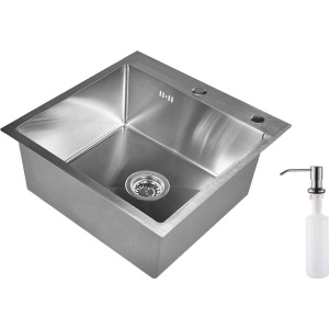 Мойка кухонная Wisent WG 5050 с дозатором