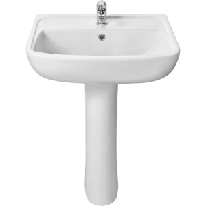Раковина Santek Лонги 1WH501756 60, с пьедесталом Раковина Santek Лонги 1WH501756 60, с пьедесталом