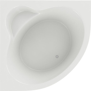 Акриловая ванна Акватек Ума UMA145-0000001 145x145 см, угловая, с каркасом, четверть круга