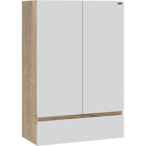 Шкаф СаНта Марс 60, белый, янтарный