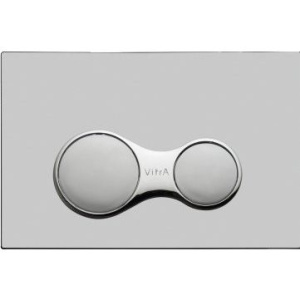 Кнопка смыва VitrA Sirius 740-0485 матовый хром Кнопка смыва VitrA Sirius 740-0485 матовый хром