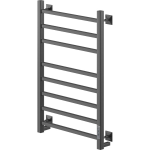 Полотенцесушитель электрический Ника Step 2 80/50, матовый черный RAL9005