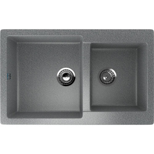 Мойка кухонная Ulgran U-505 -309 темно-серая