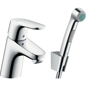 Смеситель для раковины Hansgrohe Focus E2 31926000 с гигиеническим душем Смеситель для раковины Hansgrohe Focus E2 31926000 с гигиеническим душем