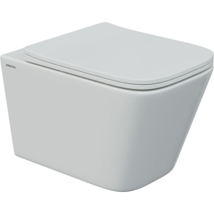 Унитаз подвесной Berges Floe S 082134 безободковый, с микролифтом