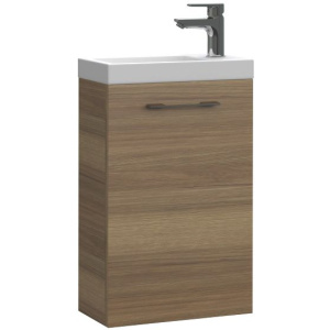 Тумба с раковиной Cersanit Lara 40 орех